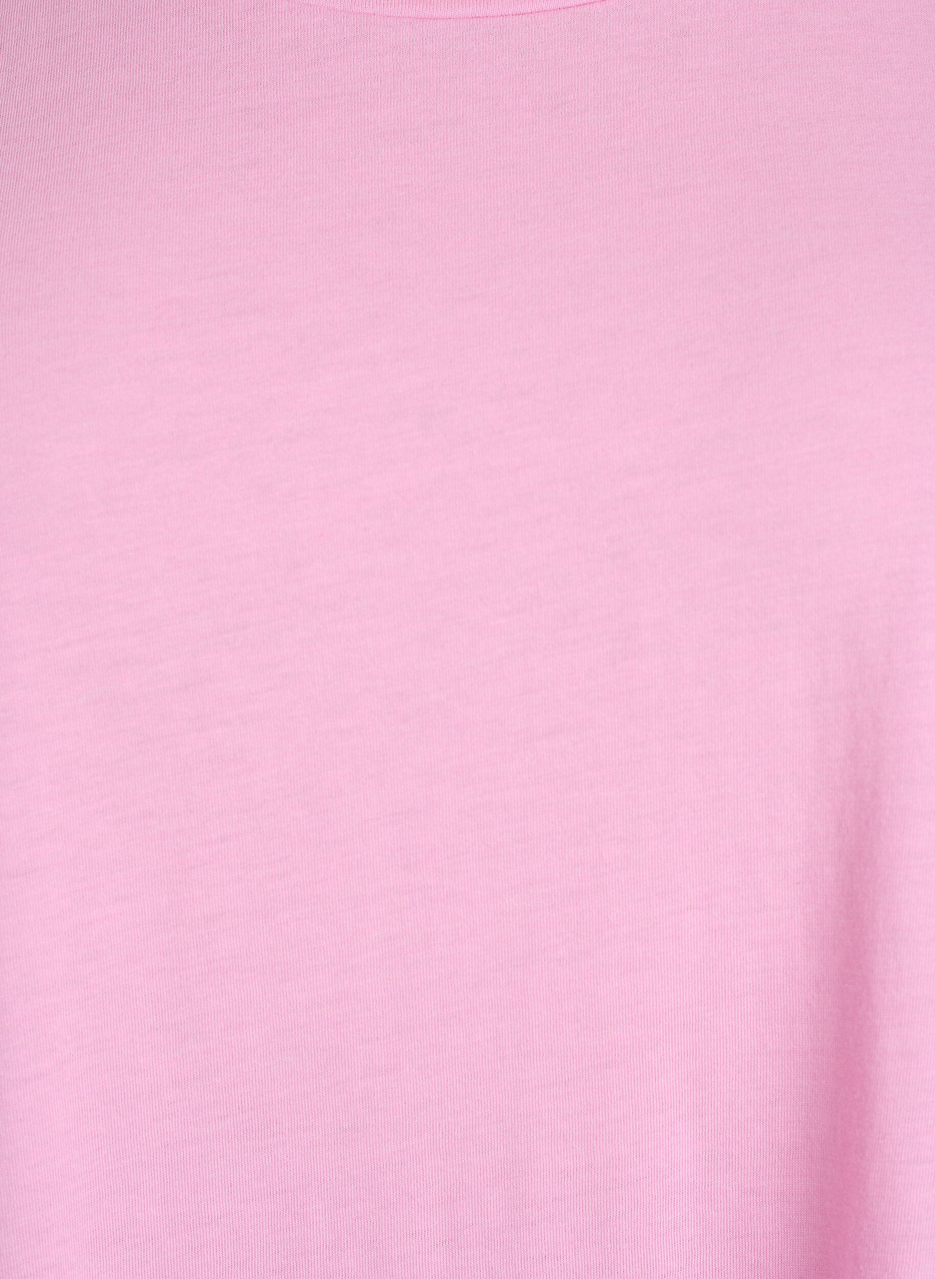 Zizzi2 packs de t-shirts &agrave; manches courtes, Rose, Packshot image number 2