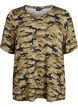T-shirt avec TENCEL&trade; Lyocell et impression camouflage, Vert, Packshot image number 0