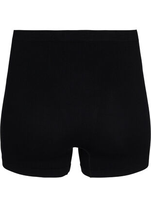 Short sans coutures avec taille régulière, Black, Packshot image number 1