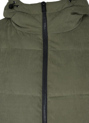 Manteau d'hiver long avec bloc de couleurs, Grape Leaf W/Blk, Packshot image number 2