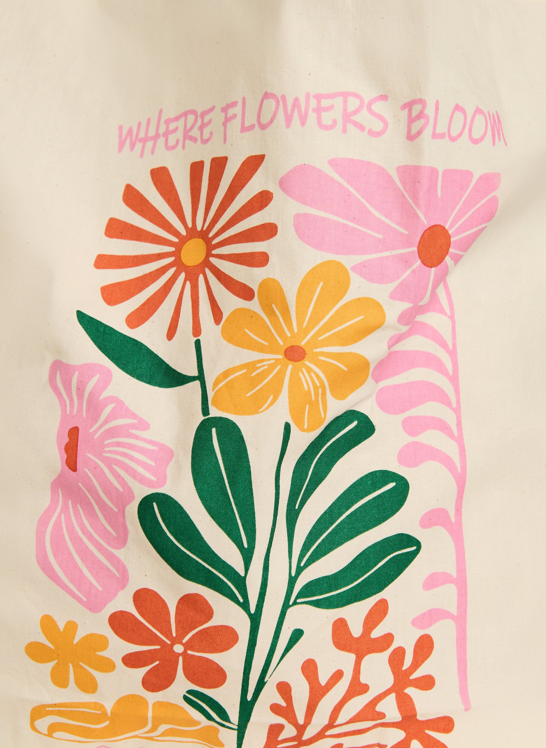 ZizziTote bag imprim&eacute;, Rose, Packshot image number 2