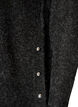 Blouse longue en maille avec boutons boule, Gris anthracite, Packshot image number 3