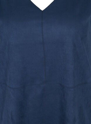 Robe sans manches en forme de trapèze, Dark Blue, Packshot image number 2