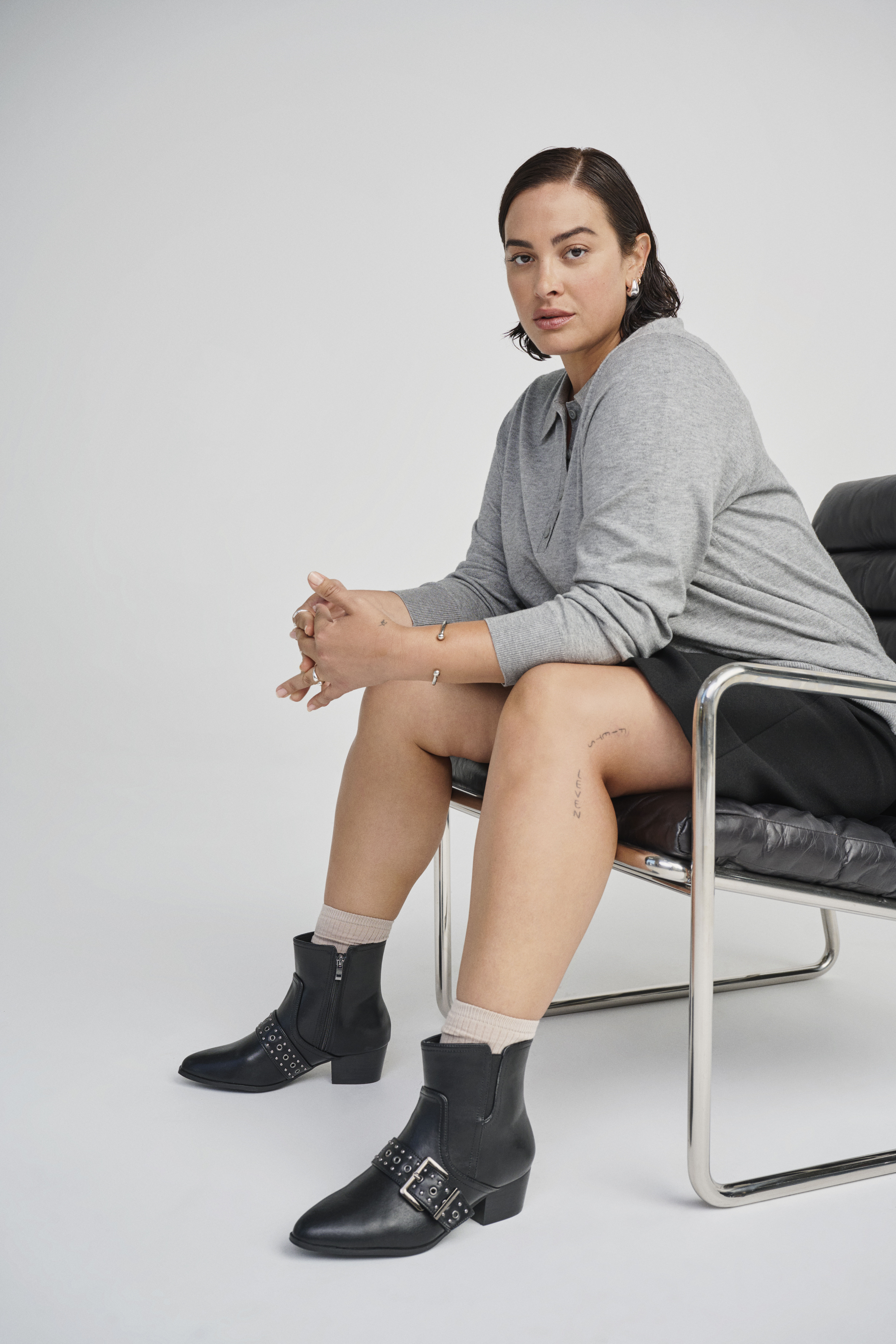 ZizziEnkellaars met gesp, , Model