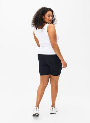 FLASH - verpakking met 2 Legging shorts, Black / Black, Model image number 1