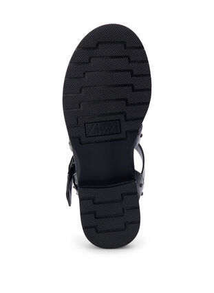 Sandale à clous large, Black, Packshot image number 4