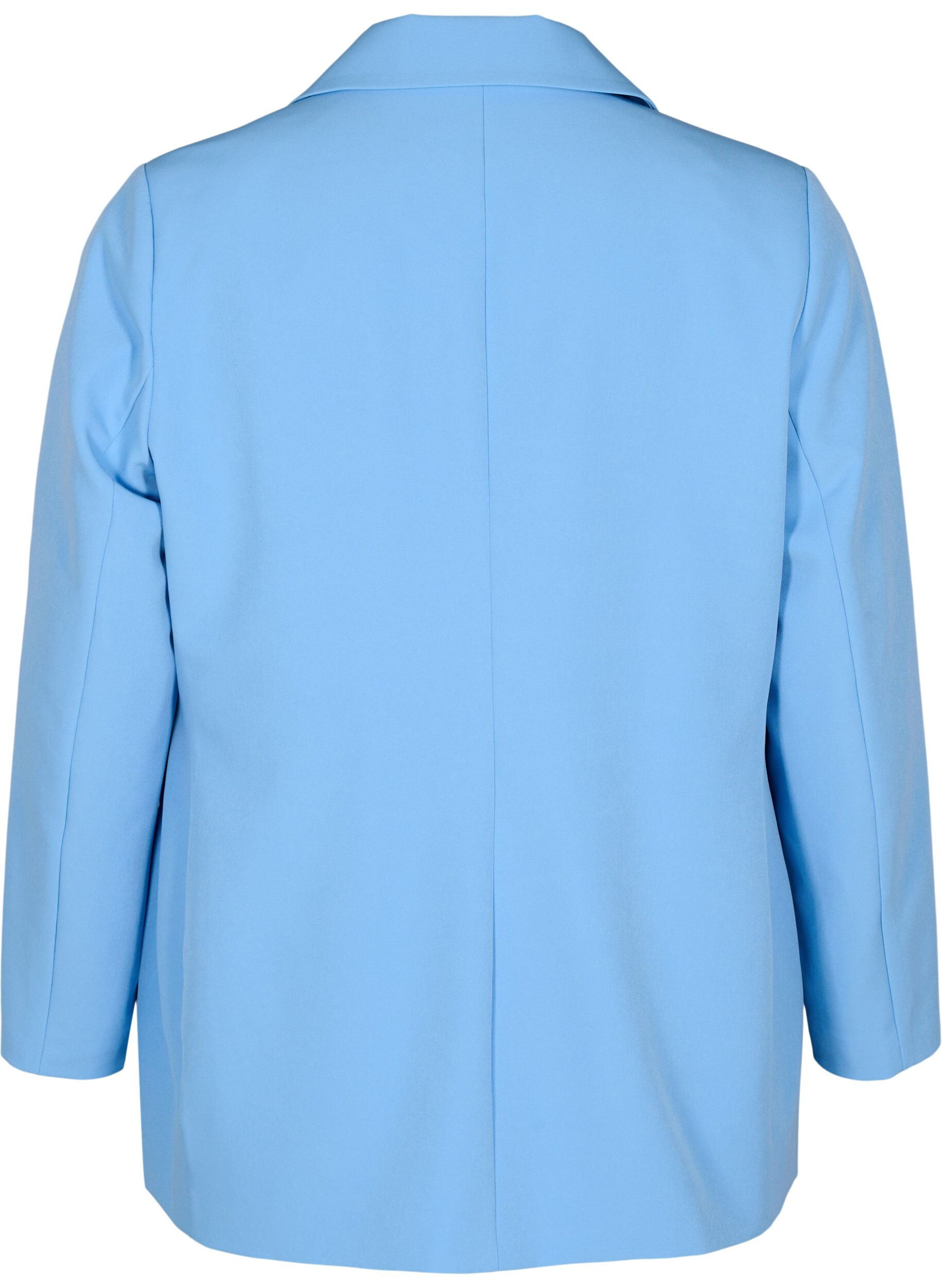 ZizziBlazer classique avec fermeture boutonn&eacute;e, Bleu Clair, Packshot image number 1