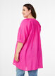 Katoenen tuniek met V-hals, Roze, Model image number 2