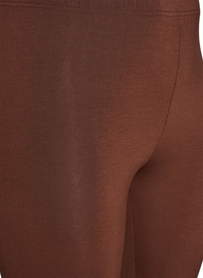 Leggings basiques en viscose, Marron, Packshot image number 2