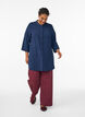 Tunique avec manches 3/4, Bleu, Model image number 1