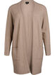 Cardigan en tricot c&ocirc;tel&eacute; avec poches, Beige, Packshot image number 0