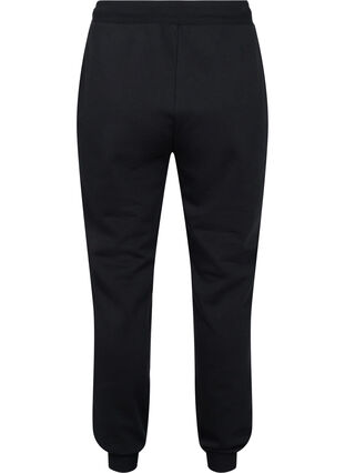 Pantalon de jogging avec lien et poches, Black, Packshot image number 1