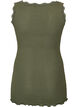 Haut &agrave; dentelle, Vert, Packshot image number 1