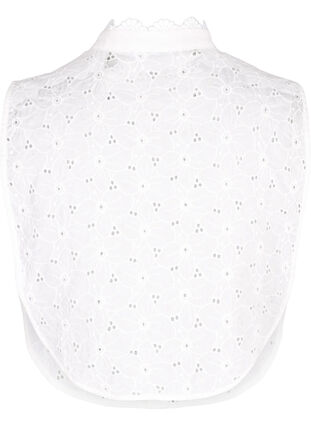 Col en broderie anglaise, Bright White, Packshot image number 1