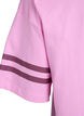 T-shirt collège oversize et sportif, Rose, Packshot image number 3
