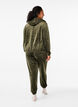 Pantalon ample en velours, Vert fonc&eacute;, Model image number 1