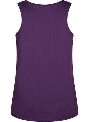 T-shirt de sport à col rond, Purple Pennant, Packshot image number 1