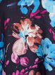 Blouse en viscose avec imprim&eacute; floral et manches longues, Noir, Packshot image number 2