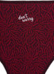 7-pack slip met normale taille, Rood, Packshot image number 2