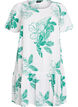 Jurk van viscose met coupenaad, Groen, Packshot image number 0