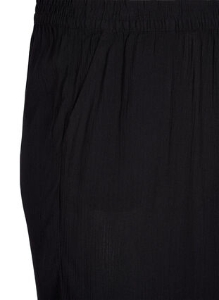 Pantalon ample en viscose, Black, Packshot image number 2