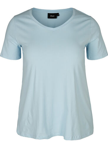 T-shirt basique, Cashmere Blue, Packshot image number 0