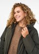 Winterjas met verstelbare taille, Groen, Model image number 3
