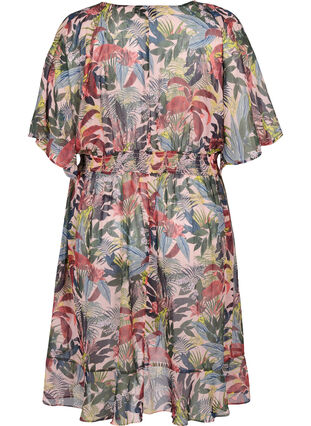 Kimono de plage  imprimé, Palm Print, Packshot image number 1