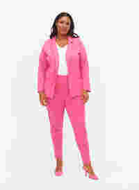 Pantalon court avec poches et  cordon de serrage réglable, Shocking Pink, Model