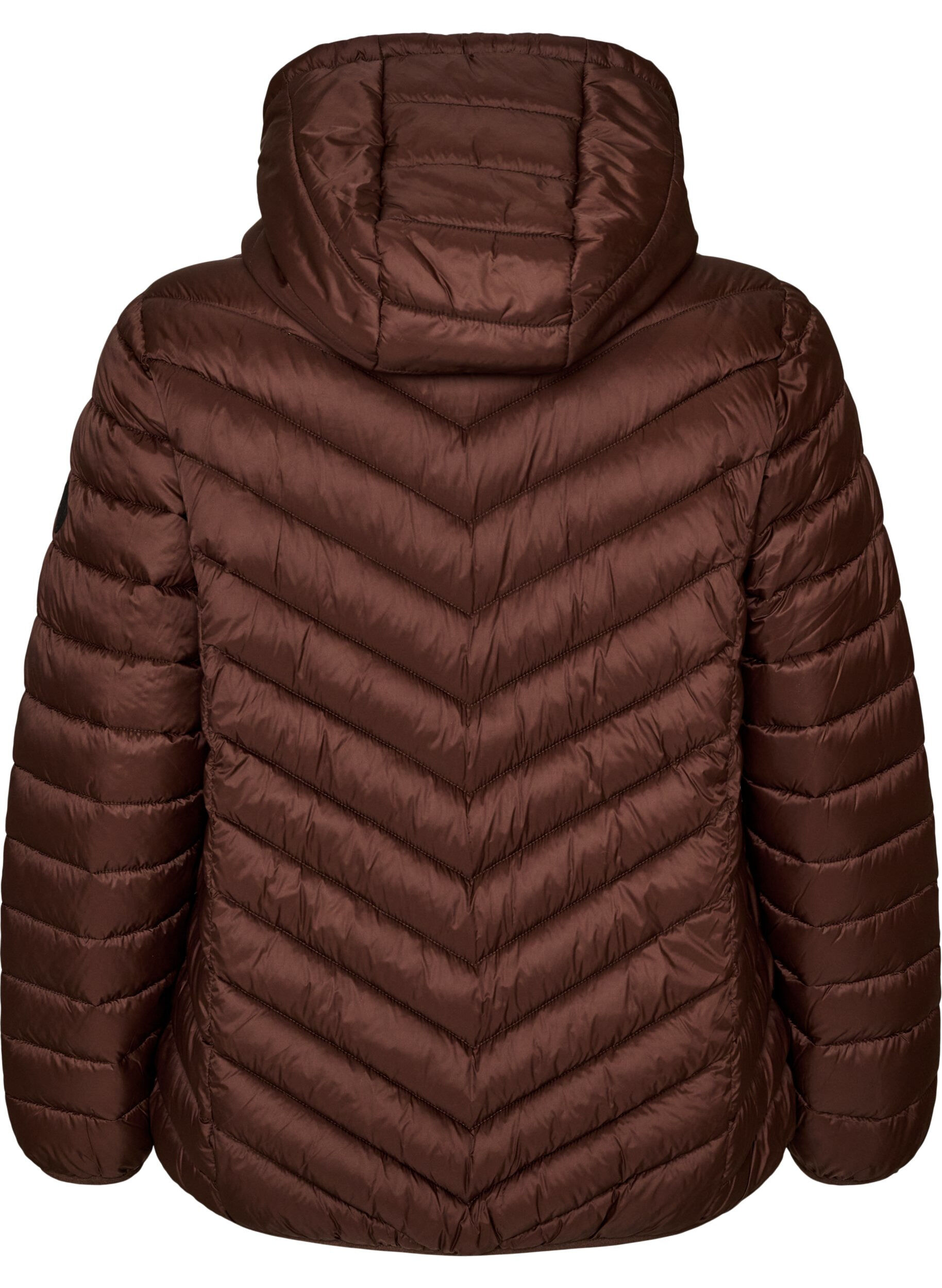 ZizziVeste l&eacute;g&egrave;re &agrave; capuche, Marron, Packshot image number 1