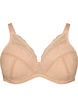 Soutien-gorge rembourr&eacute; en dentelle avec armatures, Beige, Packshot image number 0