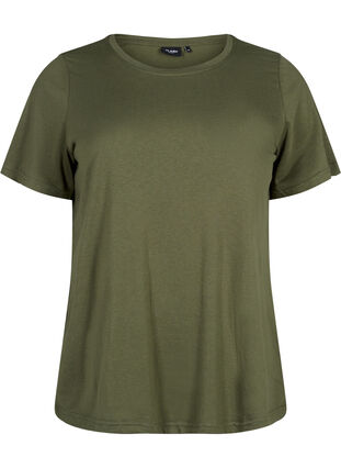 FLASH - T-shirt met ronde hals, Olivie Night, Packshot image number 0