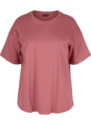 T-shirt à manches courtes en coton, Deco Rose, Packshot image number 0