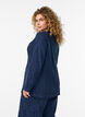 Kanten blazer met knoopsluiting, Blauw, Model image number 2