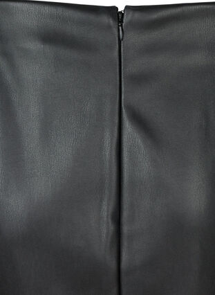 Jupe imitation cuir, Black, Packshot image number 2