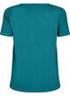 Effen basic T-shirt van katoen, Groen, Packshot image number 1