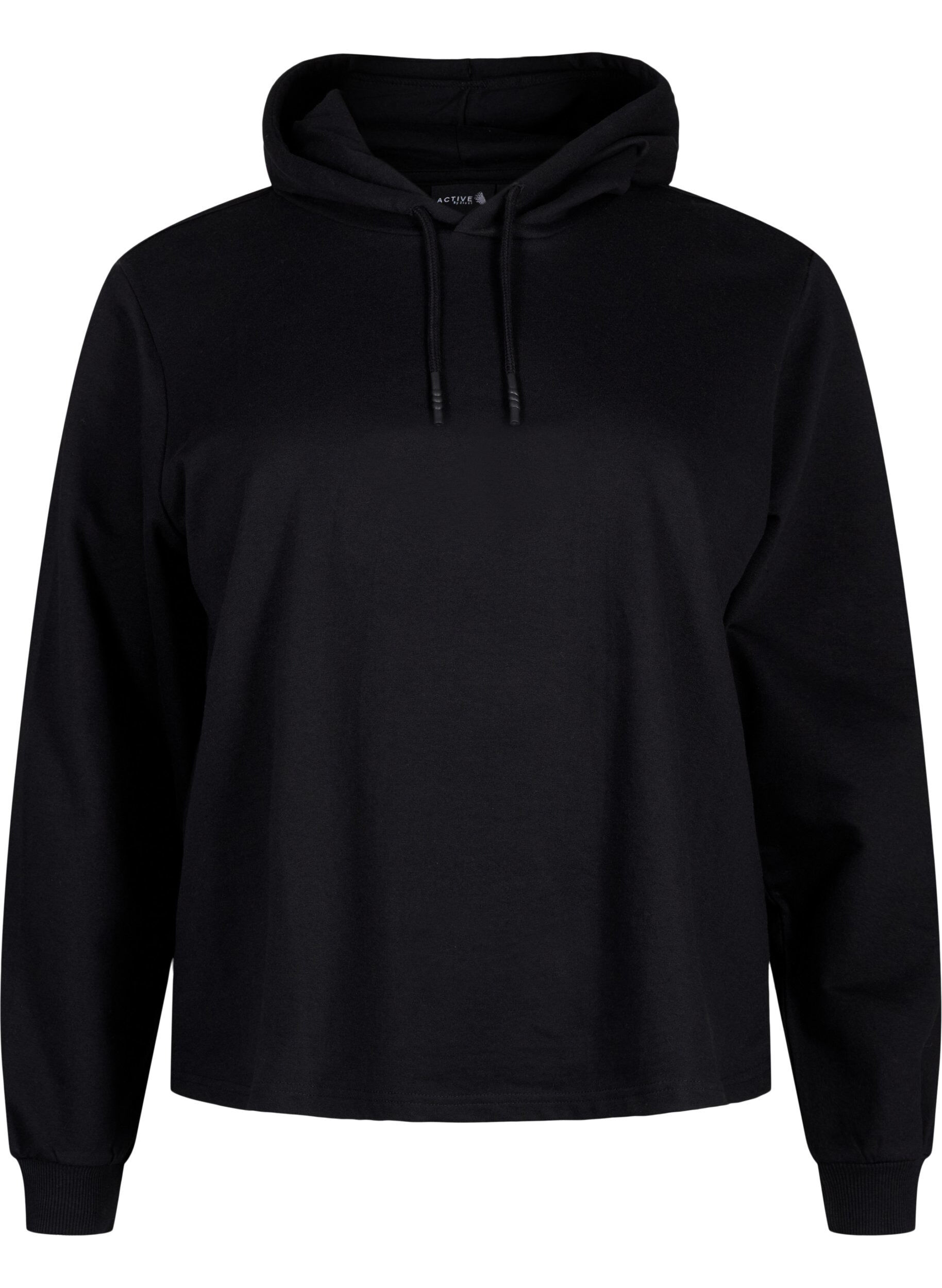 ZizziSweat hoodie, Black, Packshot image number 0