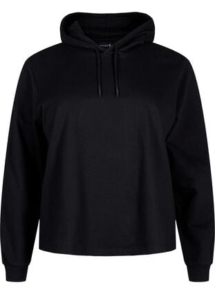 Sweat hoodie, Black, Packshot image number 0