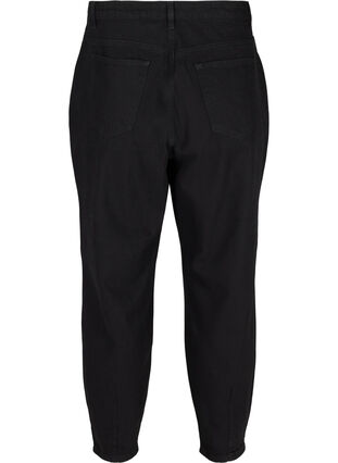 Jean en coton coupe ample, Black , Packshot image number 1