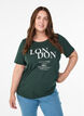 FLASH - T-shirt met print, Groen, Model image number 0