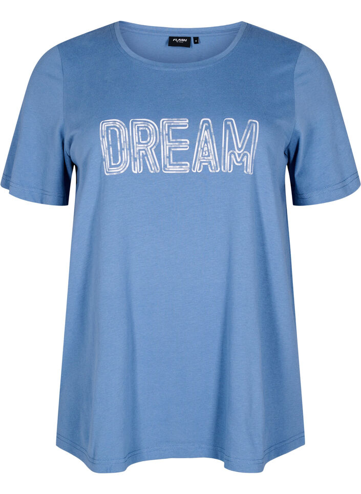 FLASH - T-shirt met motief, Blauw, Packshot image number 0
