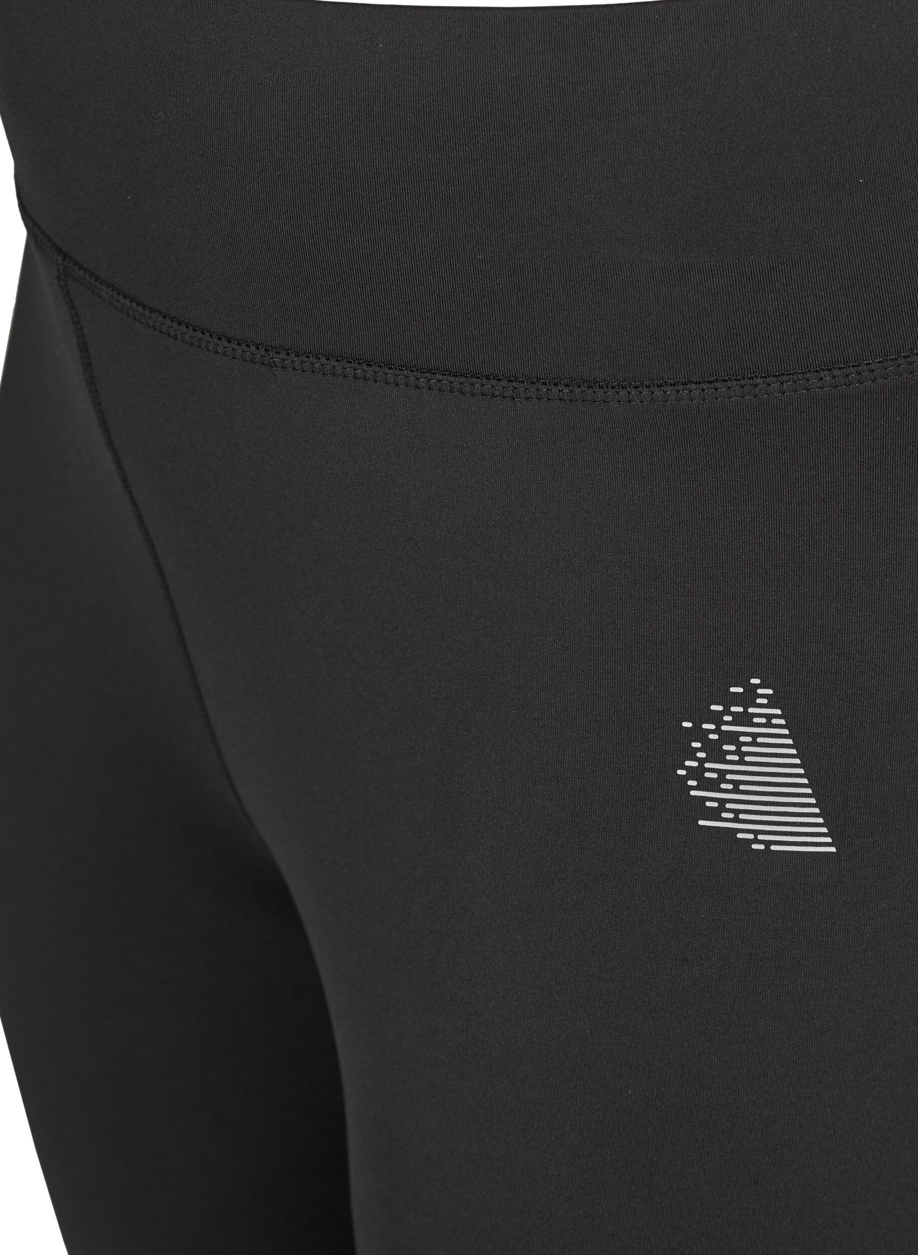 ZizziPantacourt de sport pr&egrave;s du corps, Noir, Packshot image number 3