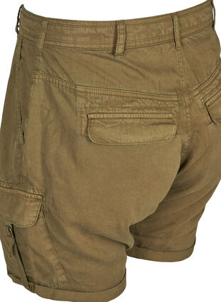 Short en lyocell avec poches latérales, Tarmac, Packshot image number 3
