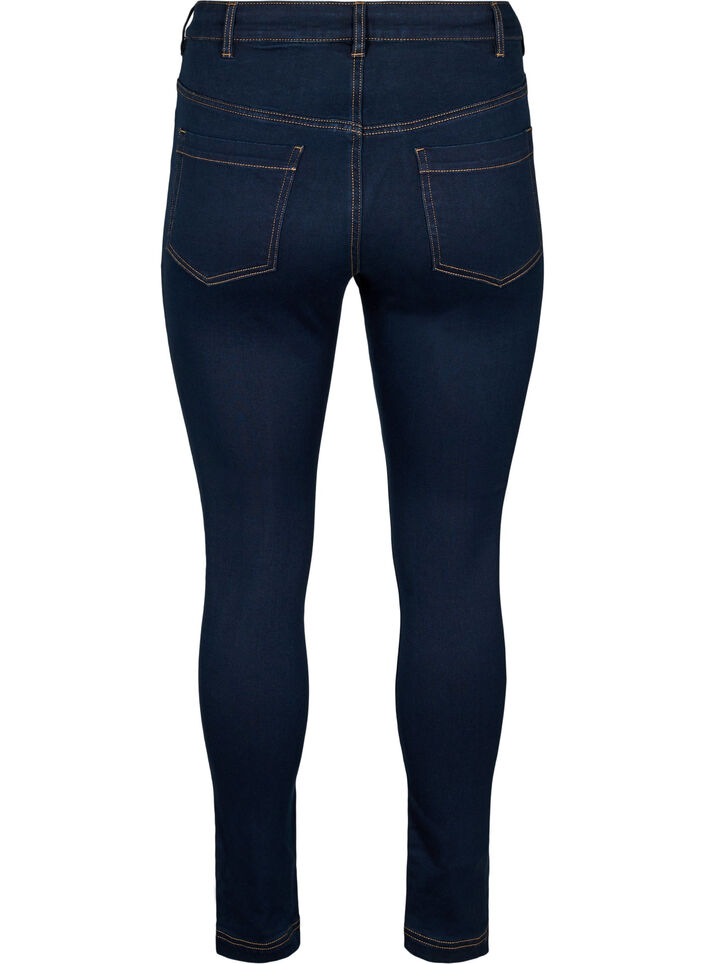 Jean Amy super slim à taille haute, Unwashed, Packshot image number 1