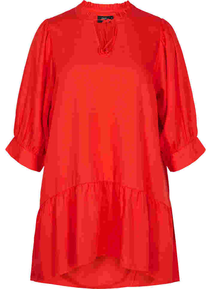 Robe à manches 3/4, Fiery Red, Packshot image number 0