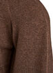 Cardigan en tricot c&ocirc;tel&eacute; avec poches, Marron, Packshot image number 2