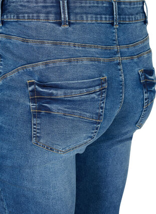 Extra smalle Sanna jeans, Blue denim, Packshot image number 3