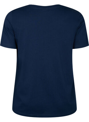 T-shirt de Noël à paillettes, Navy Blazer SLATE, Packshot image number 1
