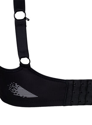 Soutien-gorge de sport avec armature, Black, Packshot image number 3