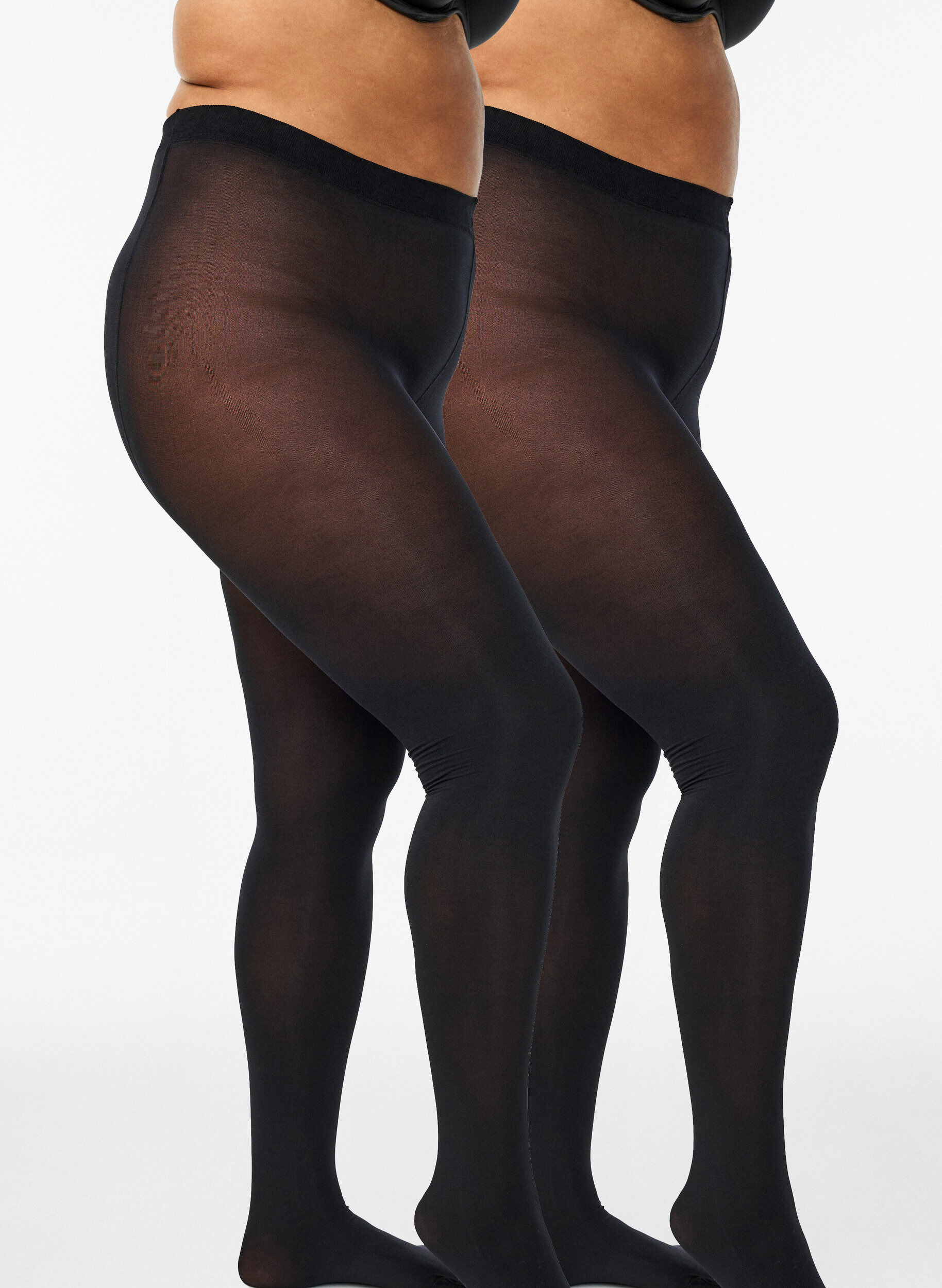 Lot de 2 collants en 100 deniers